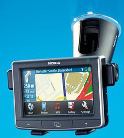 Nokia 550 auto navigation