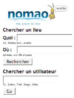 Nomao mobile