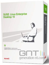 Novell SuSE Linux Enterprise Desktop SLED 10 box