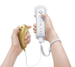 Nunchuck doré (1)