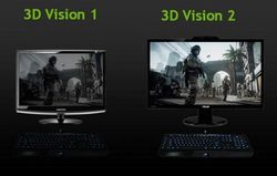 nVIDIA 3D Vision 2 diff&eacute;rence