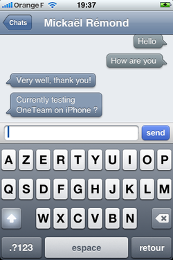 OneTeam iPhone 01