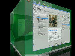 openSUSE_11 1_Kde4 cube