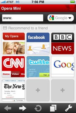 Opera Mini iPhone 01