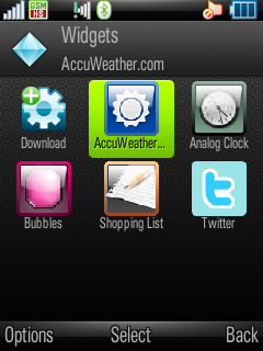 Opera Mobile Widgets 01