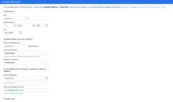 Outlook création de compte