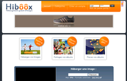 Page d\'accueil Hiboxx