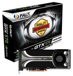 Palit GeForce GTX 570 bo&icirc;te