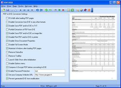 PDF2EXE screen 1