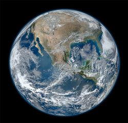 Photo de la Terre 64 Mgapixels