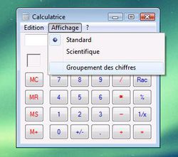 Calculatrice lisible 2