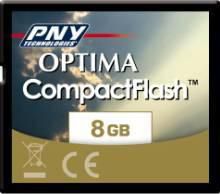 PNY Compact Flash Optima 8 Go