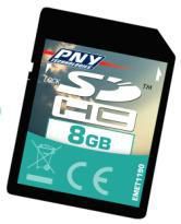 PNY SDHC 8 Go