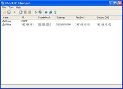 Portable Shock IP Changer