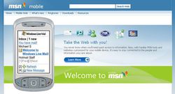 Potrail msn mobile