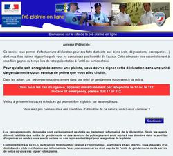 Pre-plainte-ligne