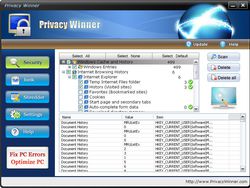 Privacy Winner screen 2