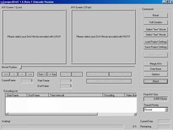 ProjectDivX screen 2