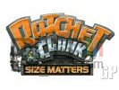 Ratchet clank size matters logo small