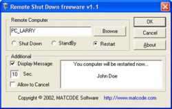 Remote Shutdown