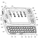 Brevet d'écran tactile et clavier coulissant pour RIM