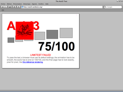 Safari 3, le navigateur de trop ? acid3safari311