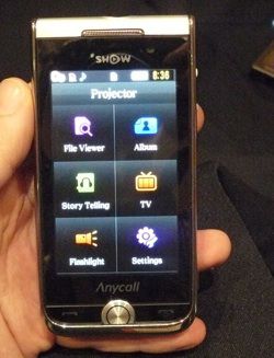 Samsung picoprojecteur