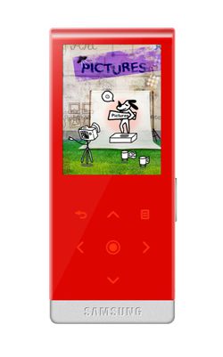 Samsung yp 10 rouge
