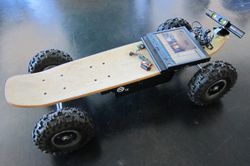 Skateboard tablette + Kinect - 2