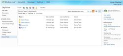 SkyDrive-HTML5-Groupes