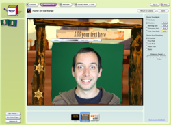 Smilebox screen 2