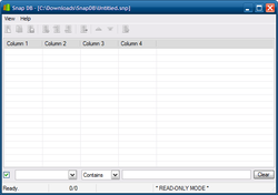 Snap DB screen 2