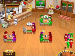 Snowy Lunch Rush screen 1
