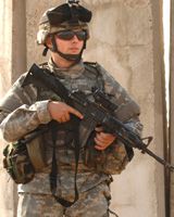 Soldat américain en Irak