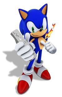 Sonic   artwork Wiimote