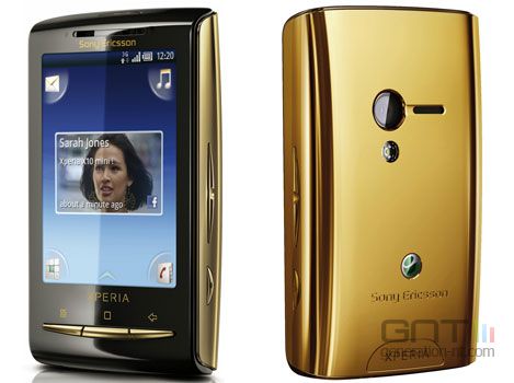 sony ericsson xperia x10 mini gold images. Sony Ericsson Xperia X10 Mini