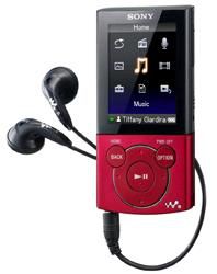 Sony NWZ-E44x rouge
