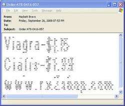 Spam ASCII