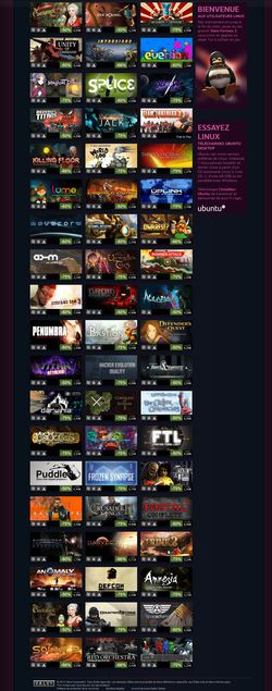 steam linux promo
