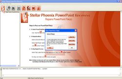 Stellar Phoenix PowerPoint Recovery screen