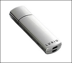 SuperTalent cle luxio 128go silver
