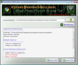 SXPasswordSuite screen 1