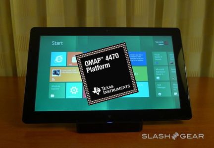 TI OMAP4470 Windows 8