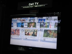 Toshiba Cell TV