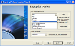 truecrypt screen 2