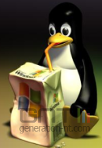 Tux boit windows