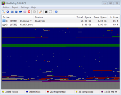 UltraDefrag screen 1