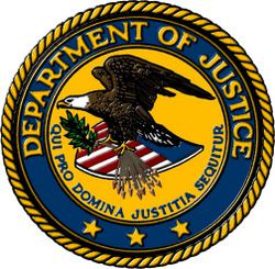 USA blason minist&egrave;re justice