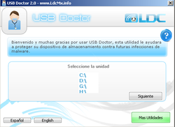 USB-Doctor screen