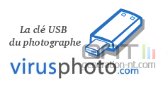 Virusphoto cle usb photographe